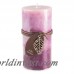 Ophelia Co. Lilac Pillar Scented Candle DEIC2077